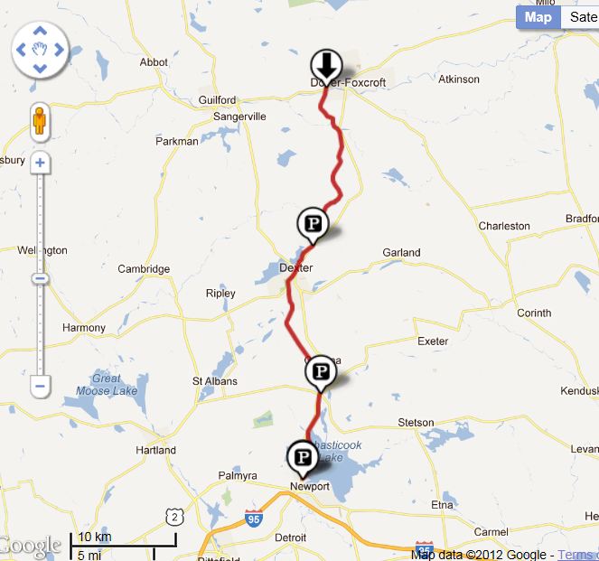 LARRY'S RAMBLE Newport/DoverFoxcroft Rail Trail