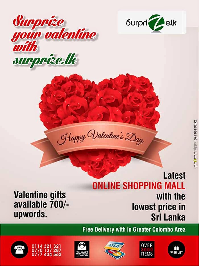 Surprize.lk  you will be able compare offers & products across the sites and choose what to shop. The electronics selection on Surprize.lk features brands such as LG, SAMSUNG, NOKIA, to name a few. In the books, movies, and music sections, customers can choose from a wide selection across English, Sinhala, Tamil & Hindi. Also available are kitchen and home appliances from reputed brands available in Sri Lanka. Furthermore, all grocery items, fruits & vegetables are available on our online store. Hence, you can shop for your day to day house hold requirements conveniently without the hassle of driving in the traffic, searching for parking, carrying and wasting your valuable time which you can enjoy with your family and friend. All expatriates who need to send gifts and house hold requirements to your love ones at home, Surprize.lk is the easiest and cheapest way to do so with guarantee on product quality and on time delivery to a price which you can afford.
