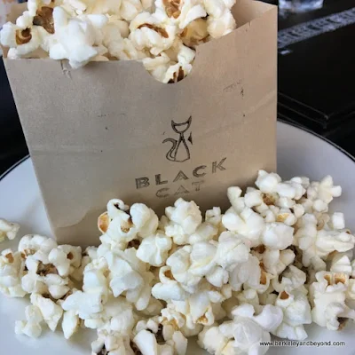 popcorn appetizer at the Black Cat in San Francisco, California