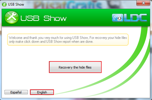USB Show: mengembalikan isi flashdisk yang hilang karena virus