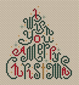 Kerst christmas kruissteek stitch cross imgbox afkomstig van De Borduurvrouw: Borduurpatroontjes Kerst