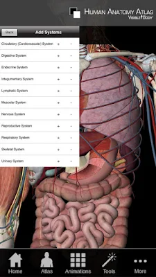 تطبيق  Human Anatomy Atlas 2019 مكرك, تطبيق Human Anatomy Atlas 2019 عضوية فيب