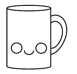kawaii coffee cup draw unknown posted am