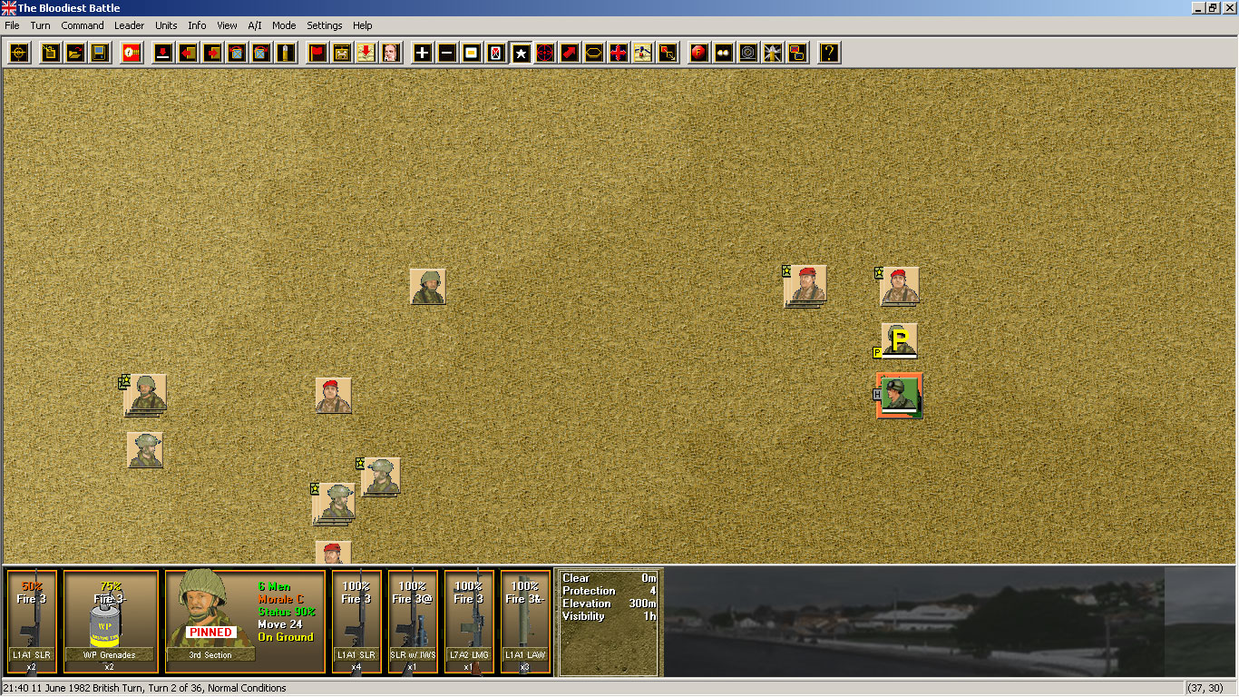 Real and Simulated Wars John Tiller Software Releases Falklands, a