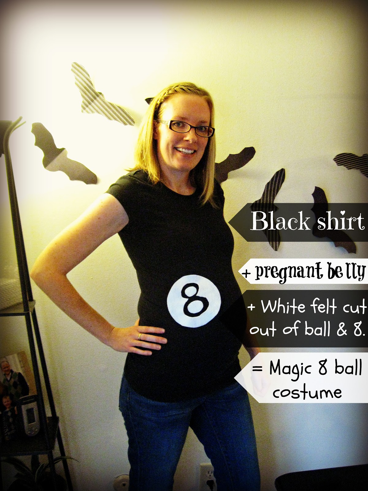 Super Easy Pregnant Lady Costume