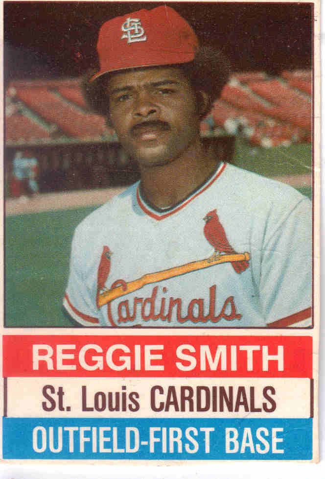 Project Baseball 1976 1976 Hostess 30 Reggie Smith