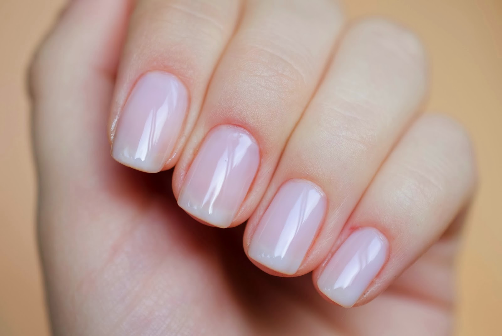 Osen's nails (essie beam up instant nail whitener)