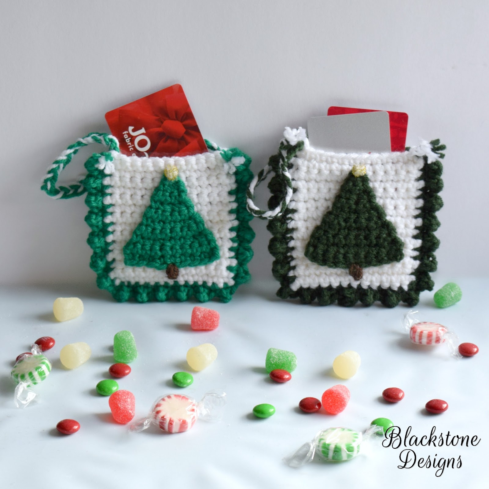 How to Make the Christmas Tree Treat Bag Free Crochet Pattern