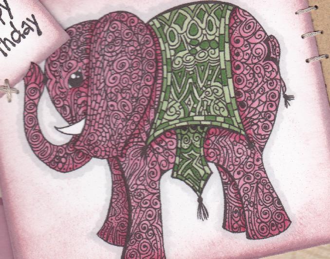 RubberMAD: Zentangle Elephant...