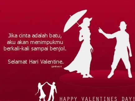 kata kata lucu hari valentine