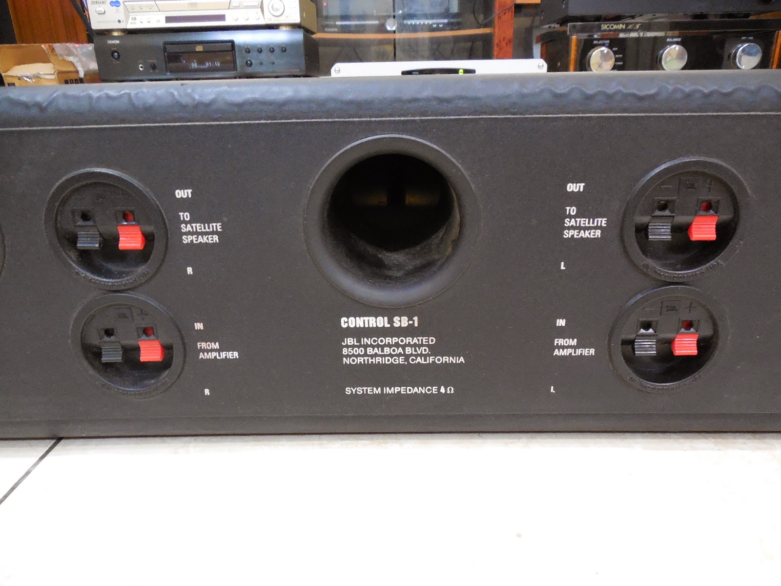 all about audio Subwoofer Pasif Jbl Control Sb1