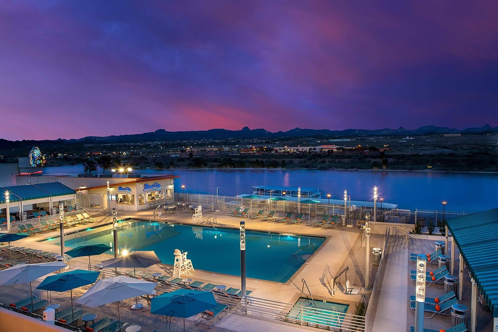 Laughlin Buzz New Aquarius Resort Pool Opens