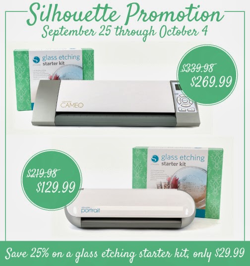 Someday Crafts New Glass Etching Kit from Silhouette!