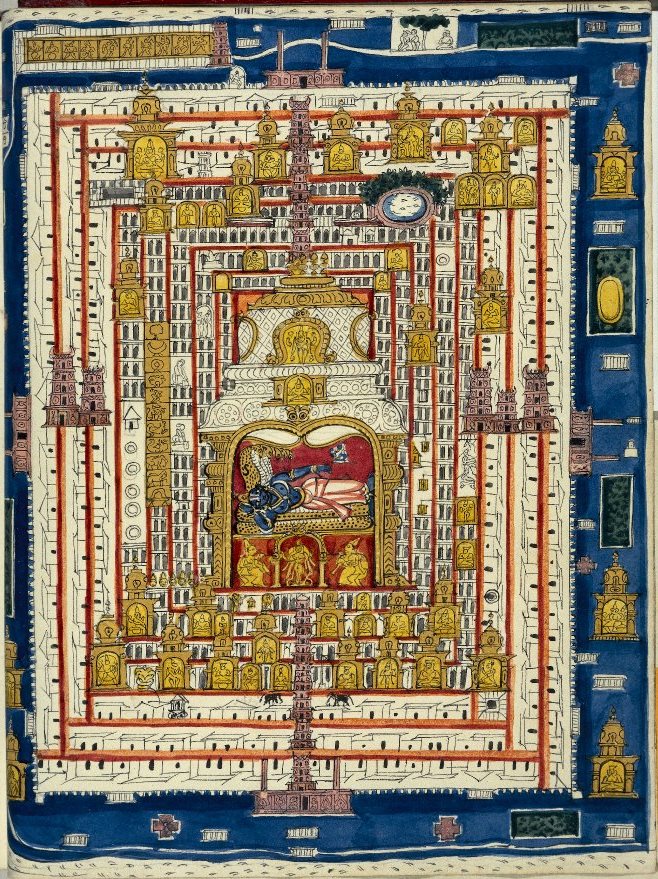 Srirangam Ranaganatha temple gets the covetous Merit Award, 2017 from