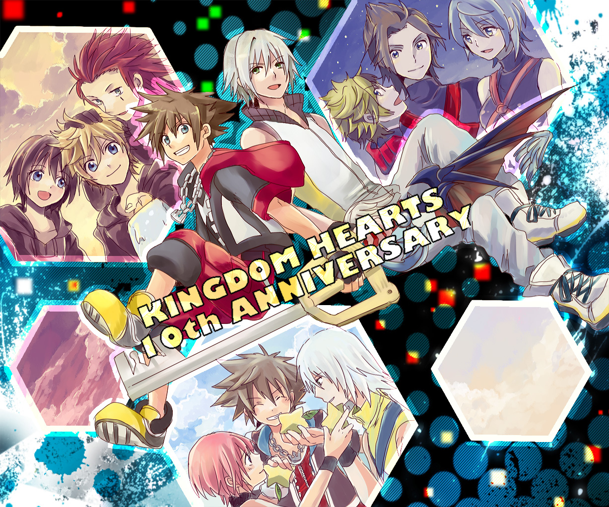 GAMING ROCKS ON Game Art 44 Kingdom Hearts Gallery