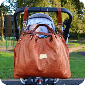 Nova Harley, ultimate baby bag, leather changing bag, changing bag review