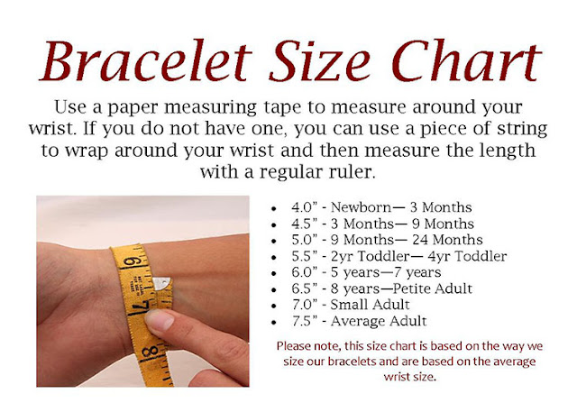 Bracelet Wire Galleries: Bracelet Size Chart