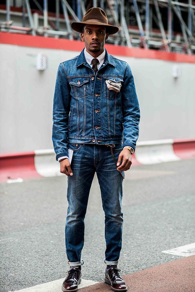 MEN'S GUIDE TO WEARING A DENIM JACKET / geeks fashion