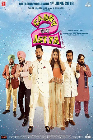 Carry on Jatta 2 (2018) 400MB Full Punjabi Movie Download 480p Web-DL Free Watch Online Full Movie Download Worldfree4u 9xmovies