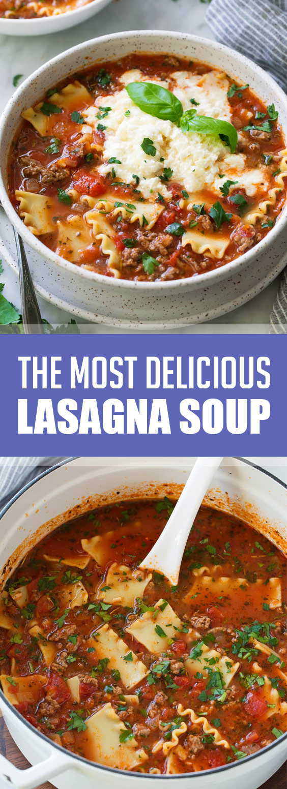 The Most Amazing Lasagna Soup - Idn-timesnews