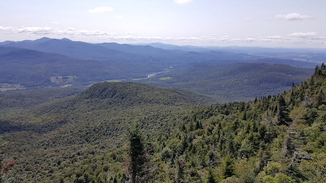 Vue à partir du sommet Round Top Vue à partir du sommet Round Top