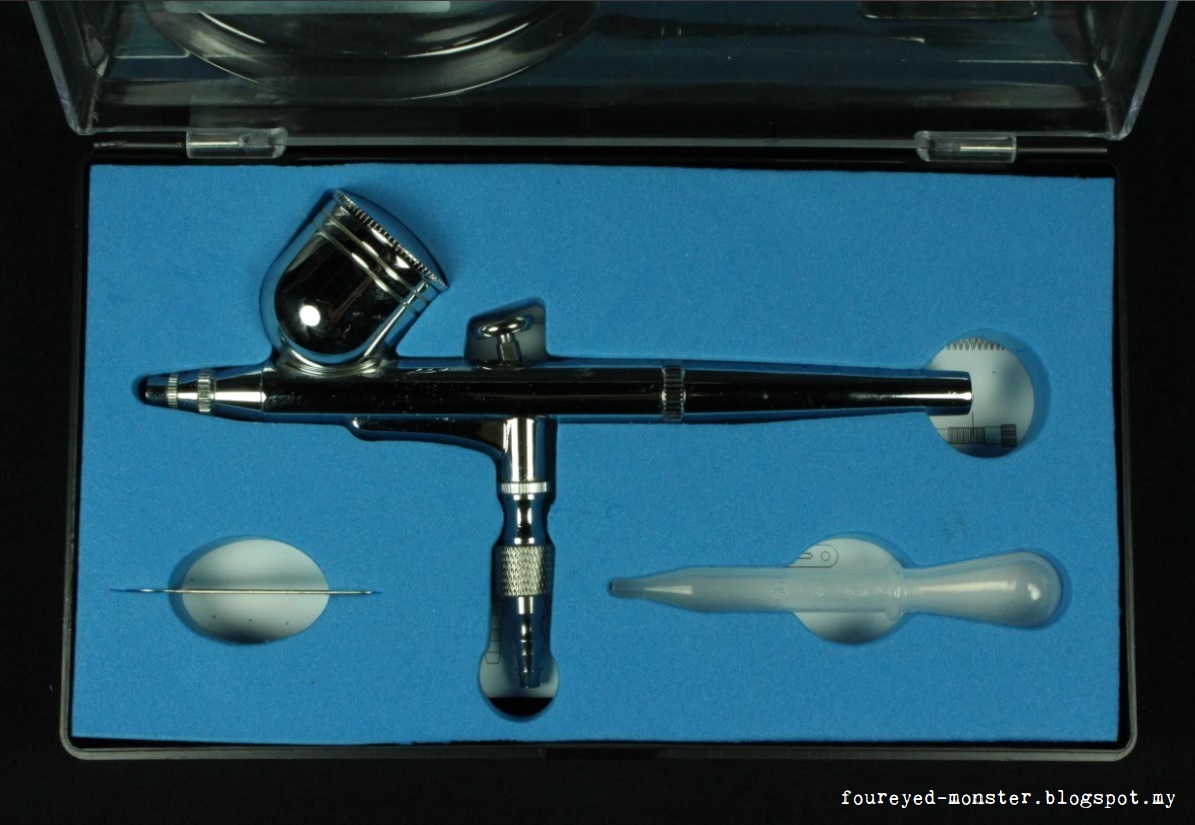 Art and Musings of a Miniature Hobbyist Airbrush Setup and First Use