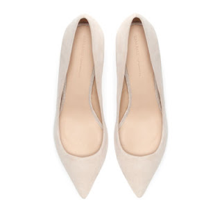 Nude leather court shoe 2013
