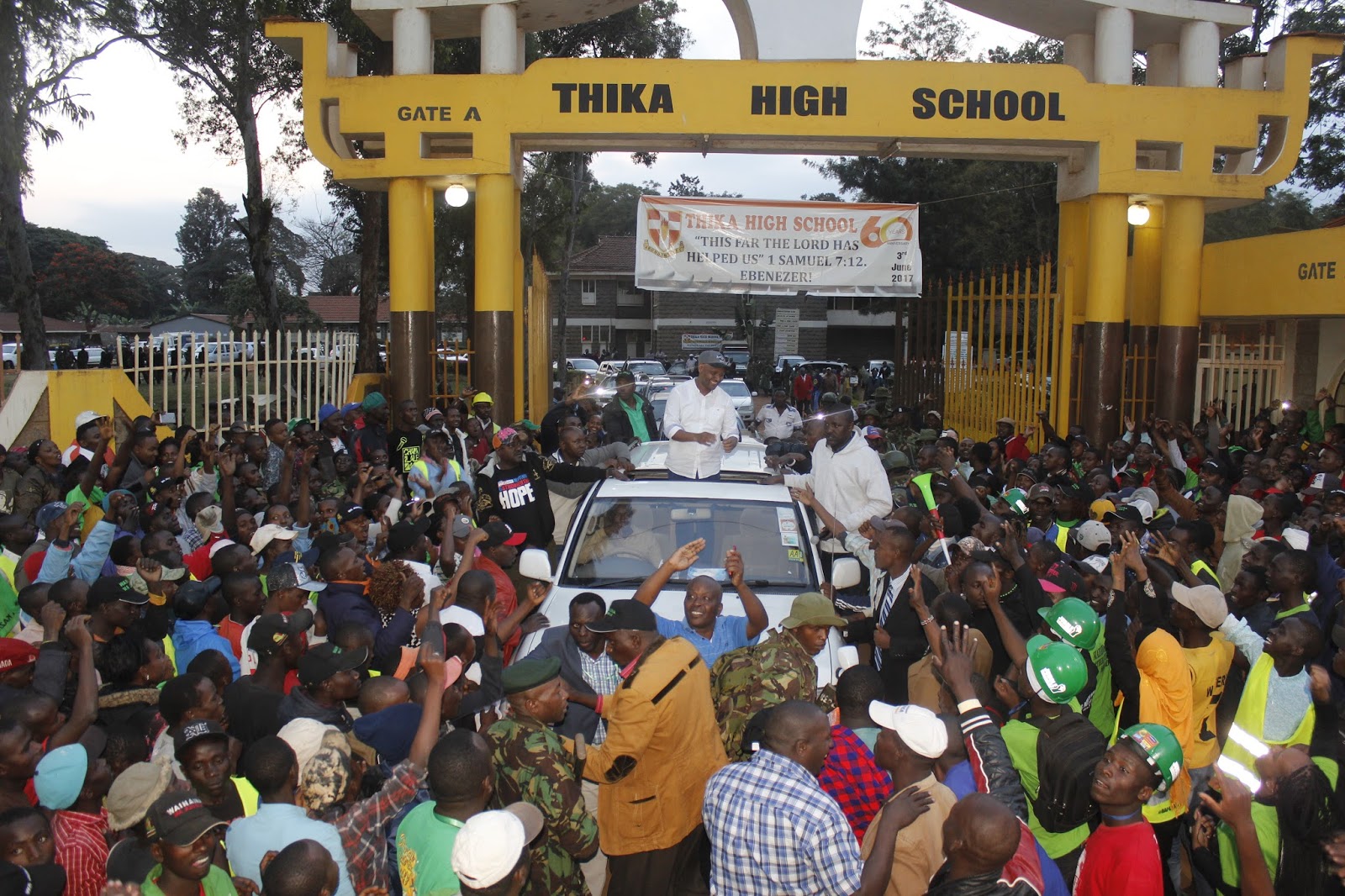 Thika Town under siege as residents celebrate the “New Sheriff