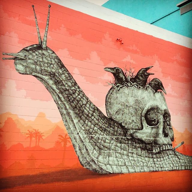 Street Art By Puerto Rican Artist Alexis Diaz for the Life Is Beautiful Urban Art Festival In Las Vegas, Nevada. 5