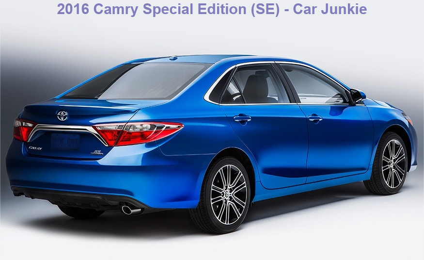2016 Toyota Camry Special Edition Price | Camry SE | CAR JUNKIE