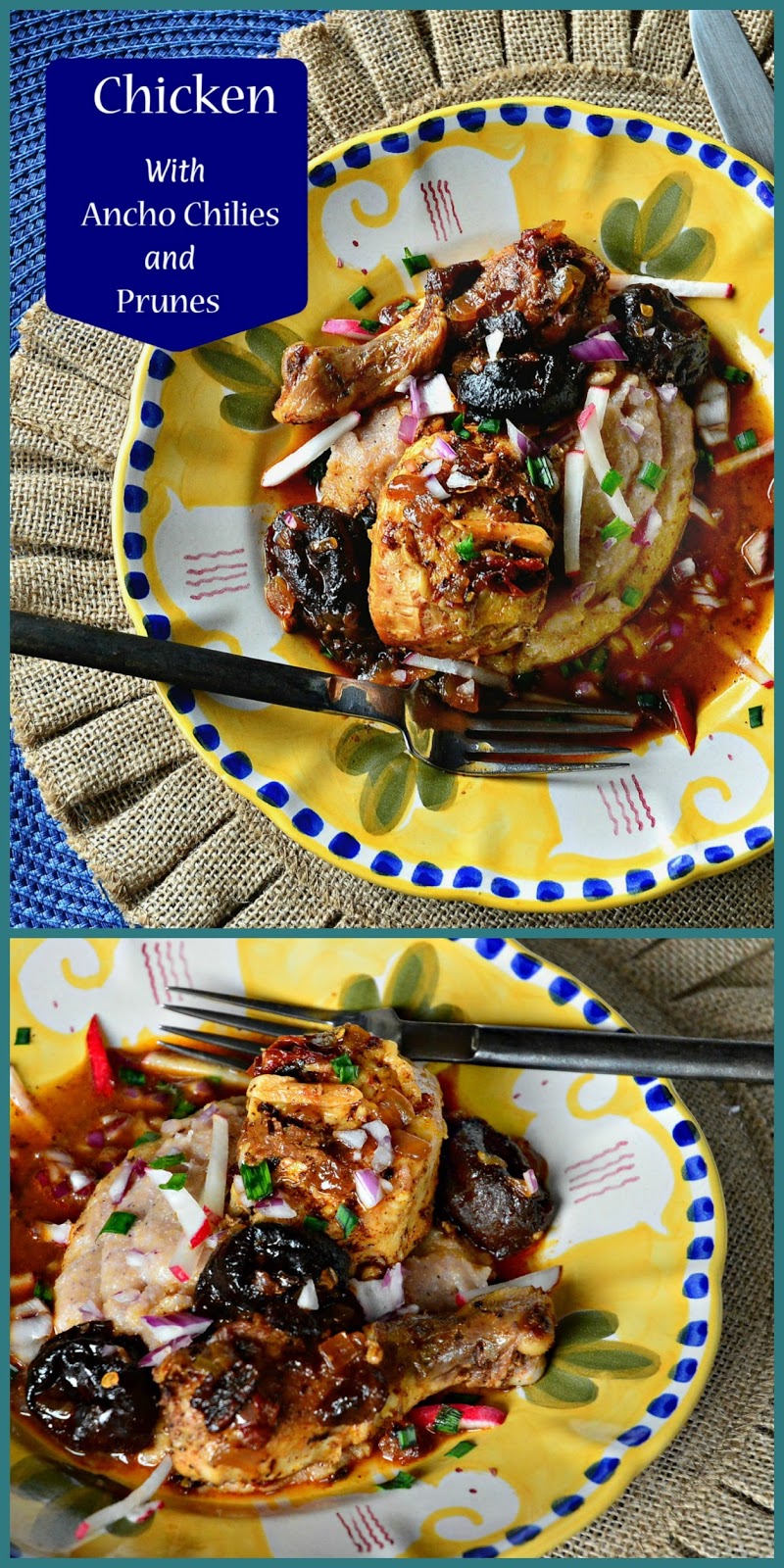 This is How I Cook Chicken with Ancho Chiles and Prunes