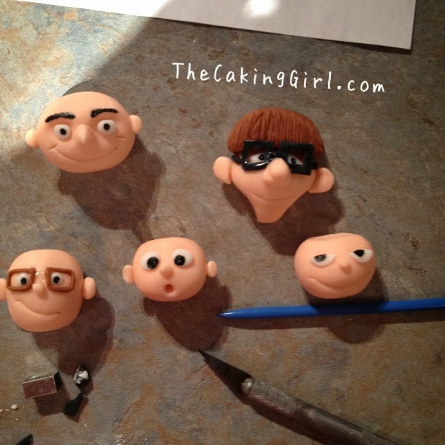 TheCakingGirl How to make Gumpaste Figurines