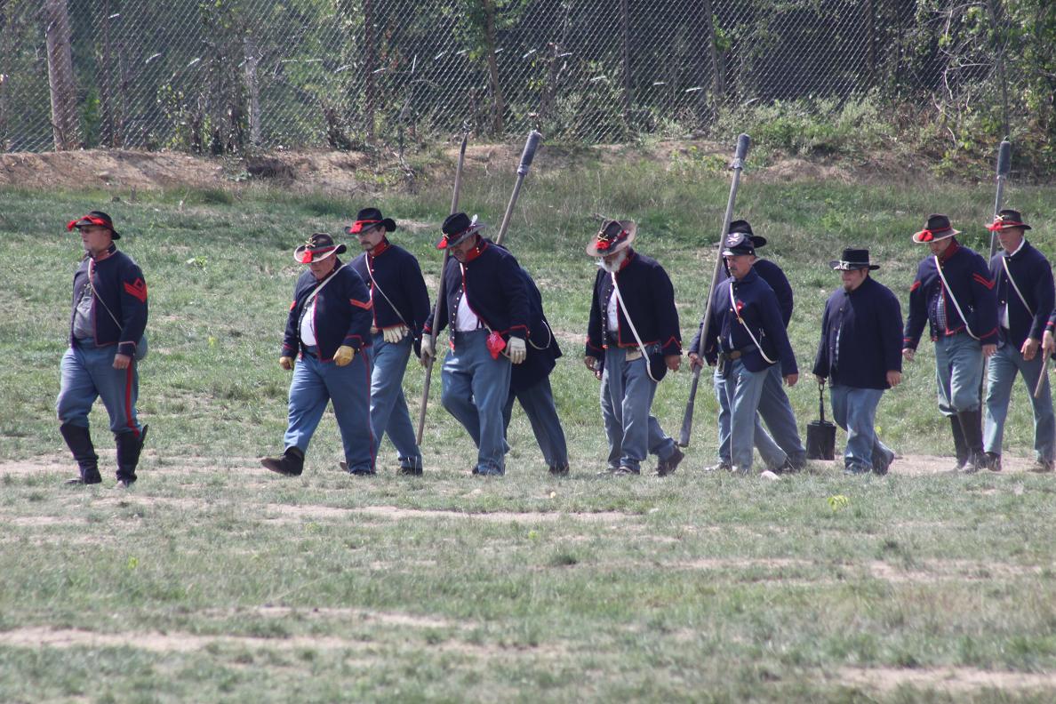 Michigan Exposures Jackson Civil War Muster The Battle