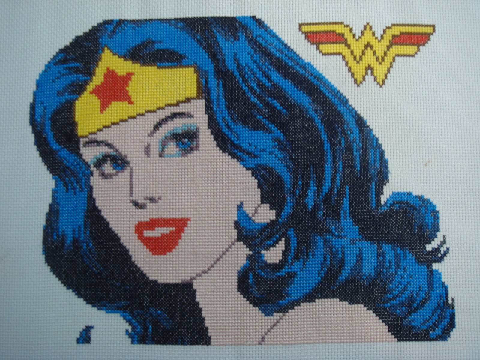 Genolgra's Crafty Goodies Wonder Woman CrossStitch