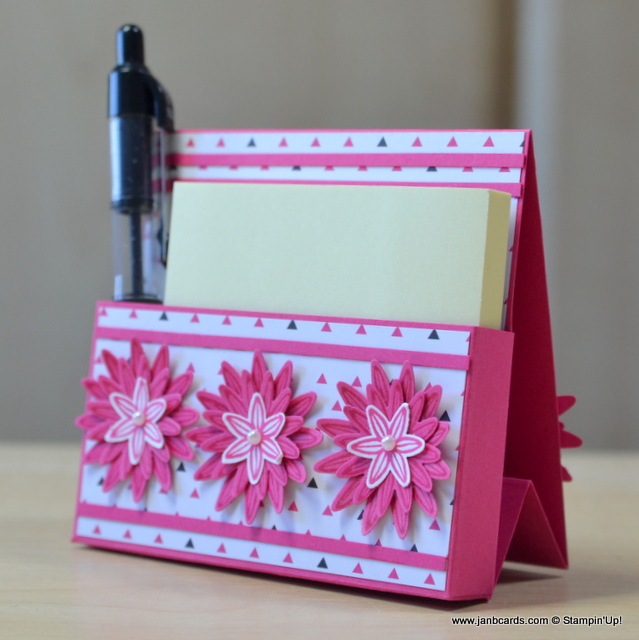 Freestanding PostIt Note Holder Video JanB Cards