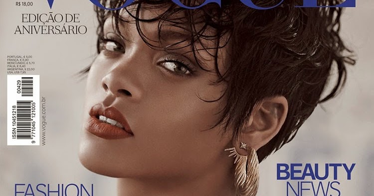 Mike Kagee Fashion Blog Rihanna Looking Sexational On The May 2014 Cover Of Vogue Brazil 