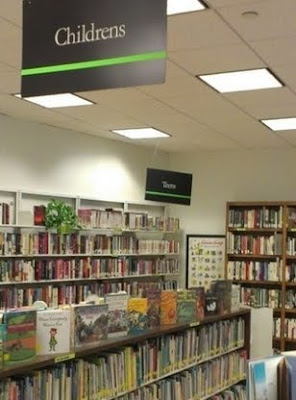 Children's area in Friends Bookstore