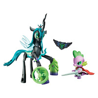 MLP Guardians of Harmony Queen Chrysalis v. Spike the Dragon