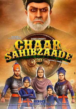 Chaar Sahibzaade 2014 DVDRip 400Mb Hindi Multi Audio 480p