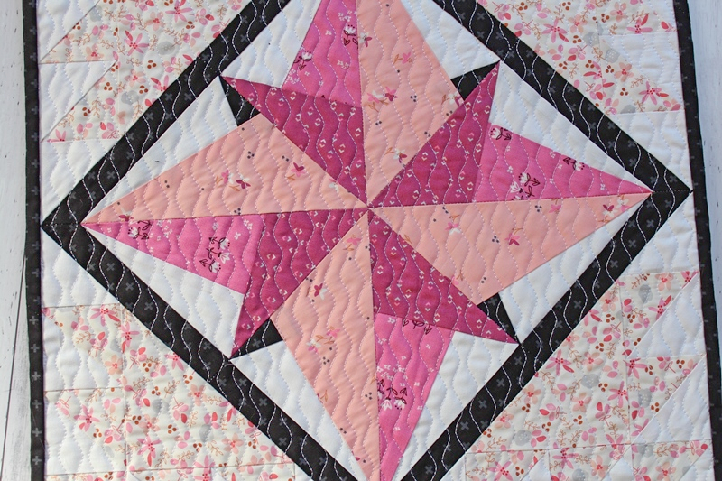 Compass Mini Quilt + Your Free June 2018 calendar - Threadbare Creations