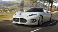 Spyker B6 Venator concept white close up