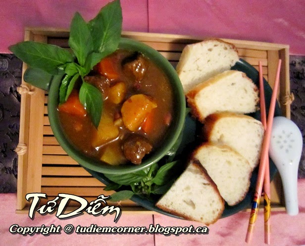 Bánh Mì Cà Ri Chay | TuDiem's Corner