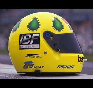 Le gocce sul casco di Christian Fittipaldi