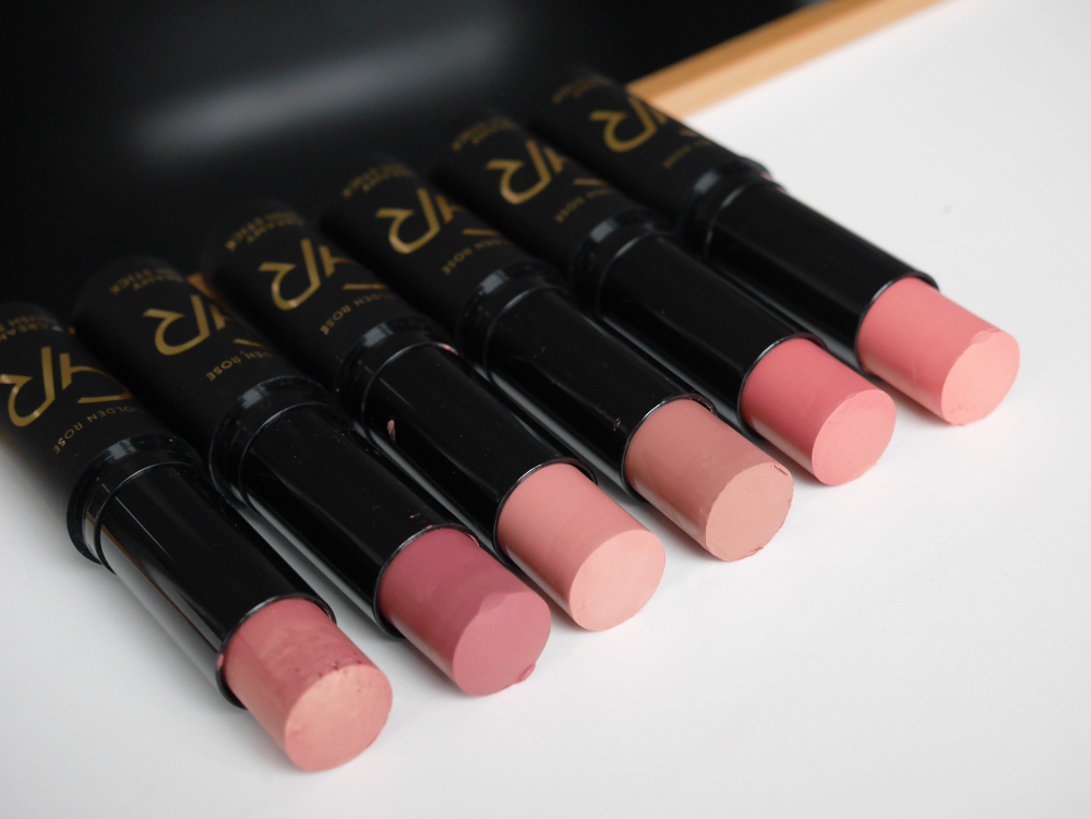 My strawberry fields Golden Rose Creamy Blush Stick prezentacja
