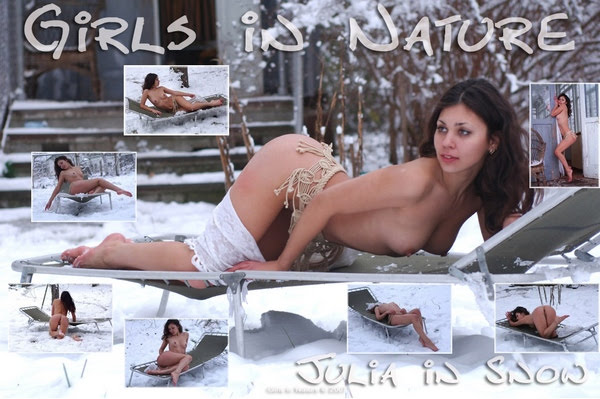 [GirlsInNature] Julia - In Snow sexy girls image jav