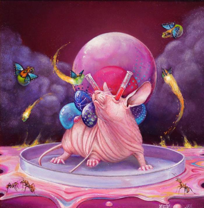 Хаотичные картины. Hannah Yata