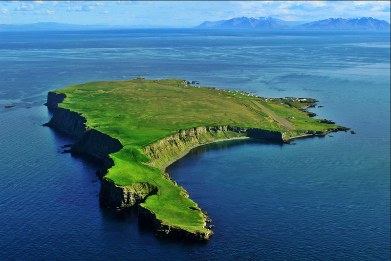  Iceland 24 Iceland Travel and Info Guide Grimsey Island at the