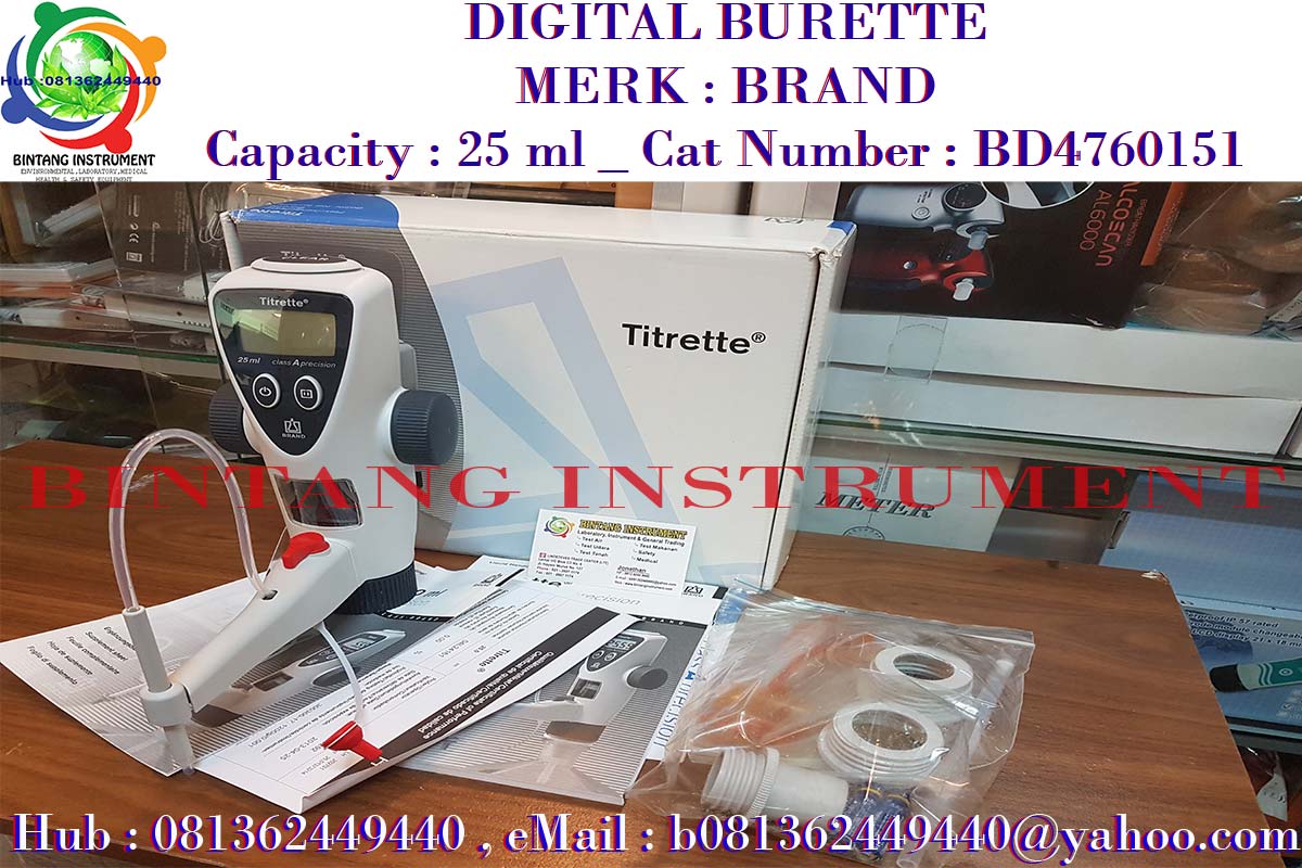 BINTANG INSTRUMENT 081362449440 Jual Digital Burette Brand Jual BRAND