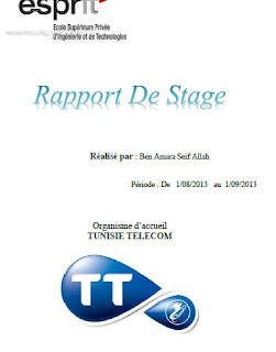 rapport de stage tunisie telecom pdf