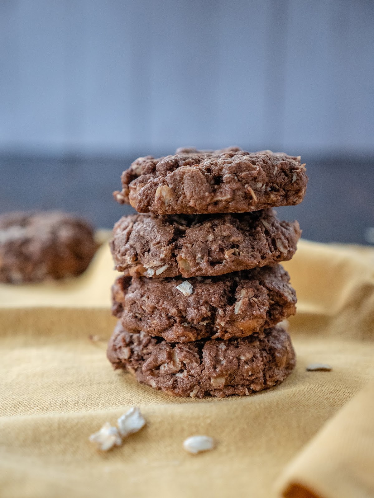 Chewy Chocolate Peanut Butter Chip Oatmeal Cookies